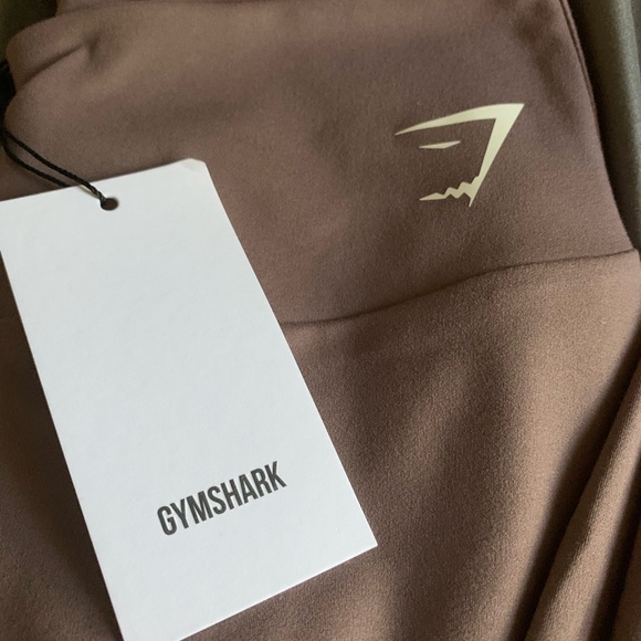 Taupe Gymshark Training Leggings Medium - Picture 4 of 5
